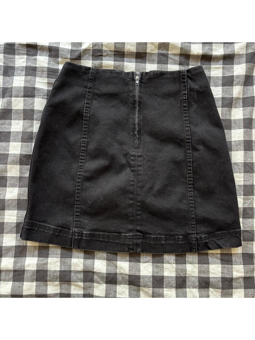 Wild Fable Black Denim Mini Skirt - Picture 2 of 5